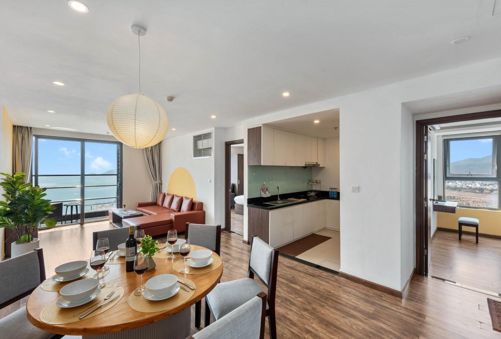S Lux Apartment Virgo Nha Trang Bagian luar foto